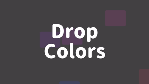 DropColors - 色彩感覚ゲーム