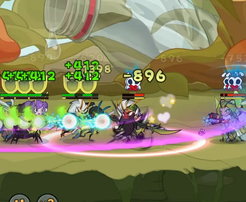 バグ三国志のバトル画像2