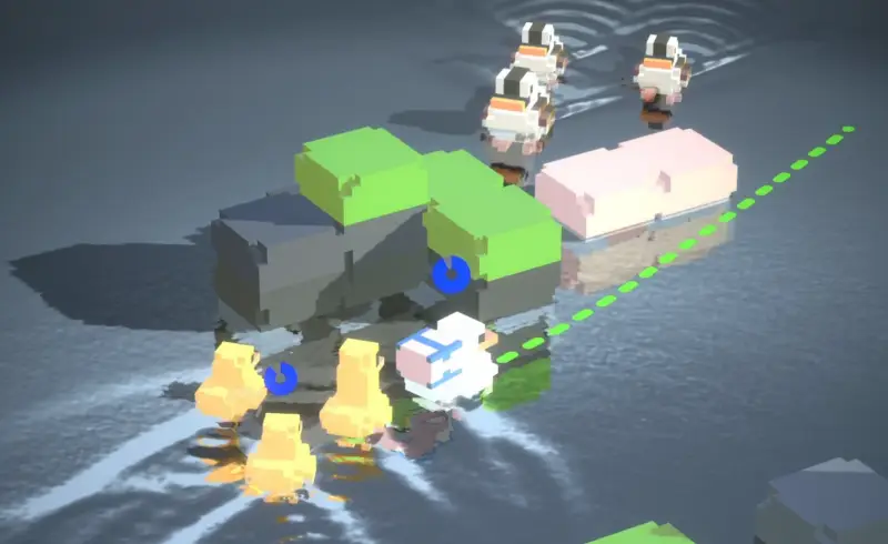 しまのアヒルちゃんのボムアヒル