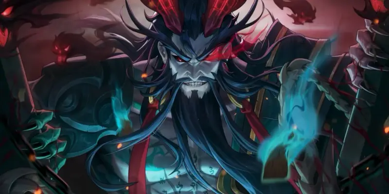 鬼喰三国のストーリー画面1