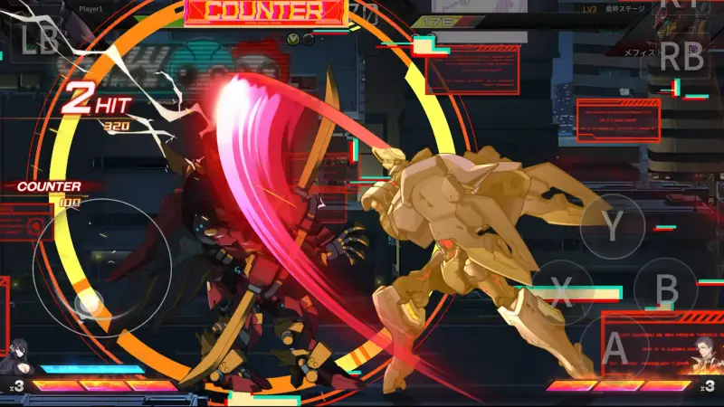 機動戦隊アイアンサーガZEROの格闘モード