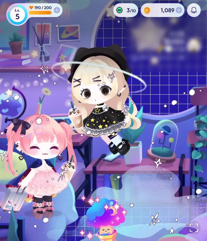 ポケユニの水やり画面2