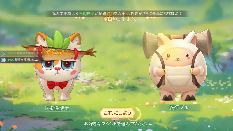 ドラゲナイ：竜騎士学園のペット選択