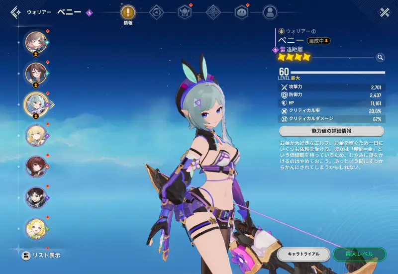 モンギルのキャラクター2