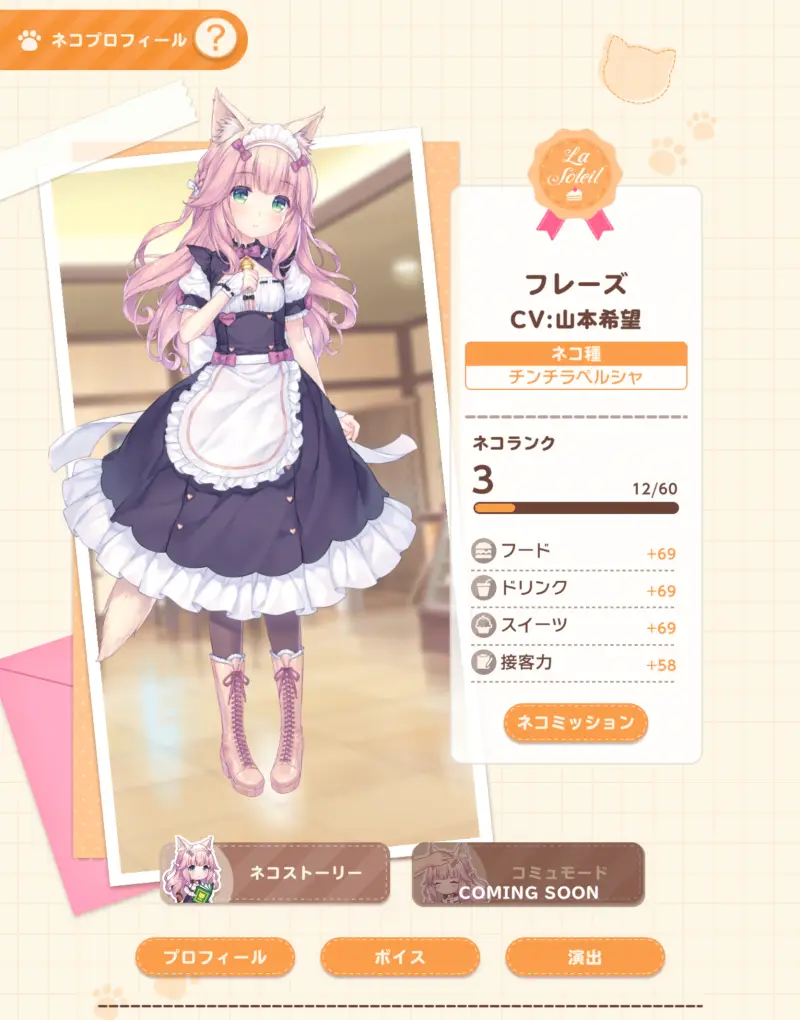 ネココネのフレーズ