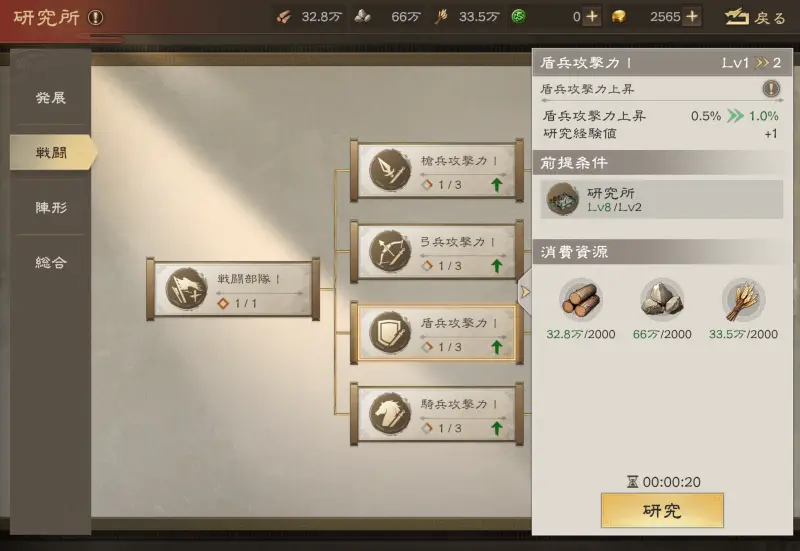 三国志王戦の研究所