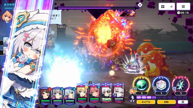 ドットアビスのバトル4
