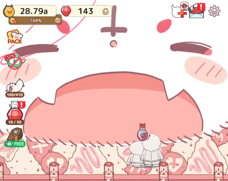 悪魔王はにゃんにゃんの巨大ネコ1