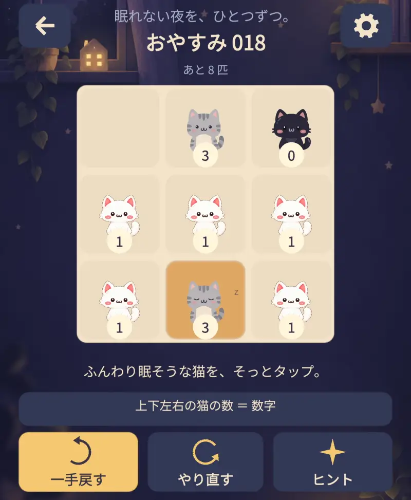 ねむれないねこたち