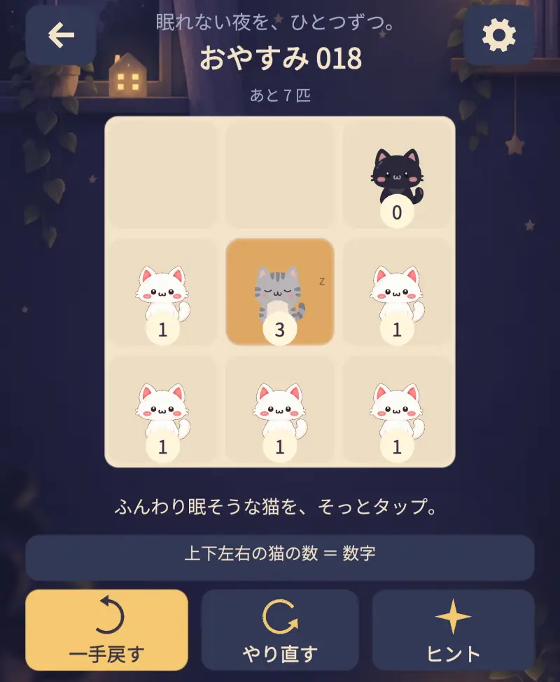 ねむれないねこたち