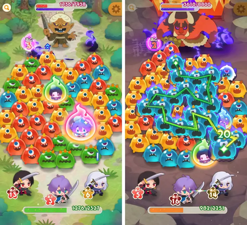 刀剣乱舞ぱずぎりのパズル1