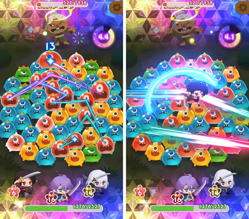 刀剣乱舞ぱずぎりのパズル4